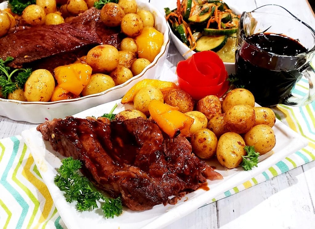 roast beef and potatoes recipe