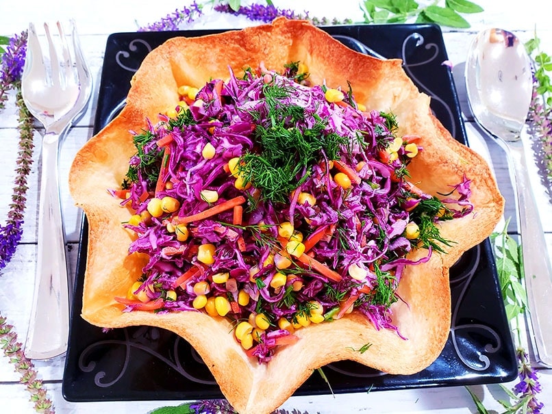 corn and cabbage salad recipe
