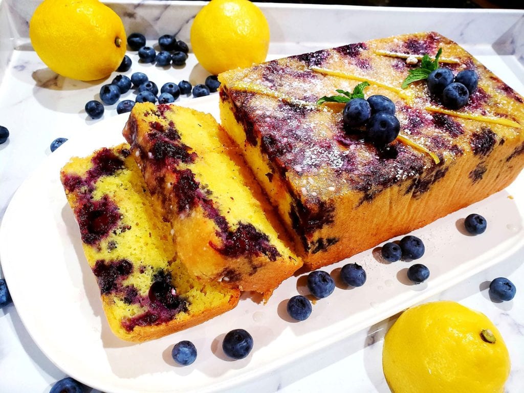 Blueberry Lemon Pound Cake recipe