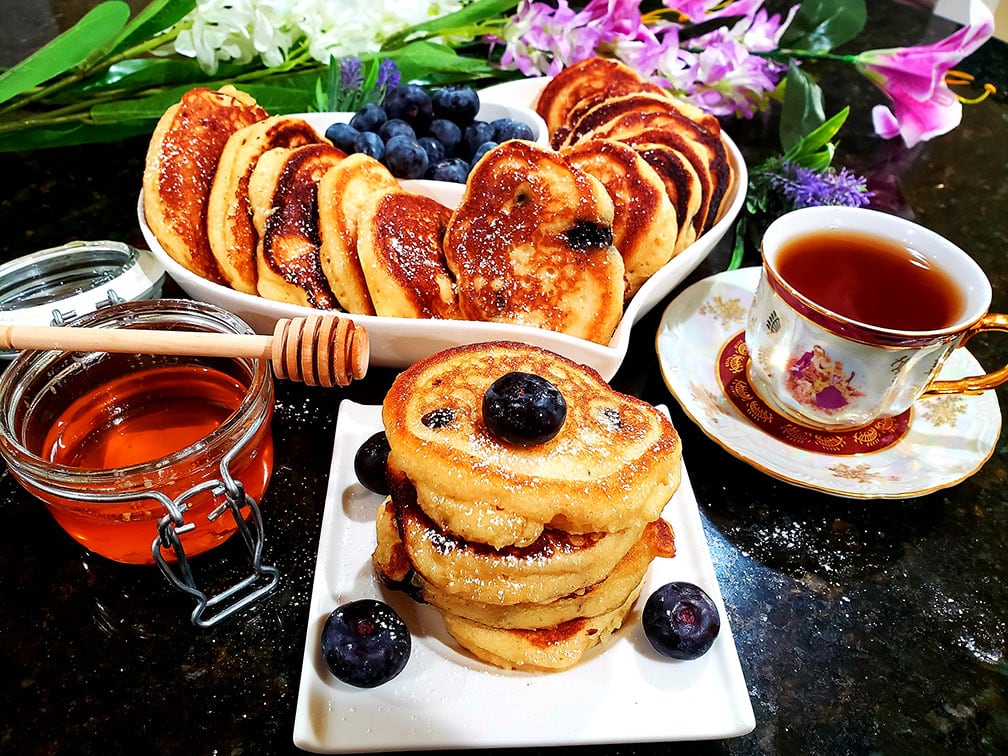 Blueberry pancakes recipe