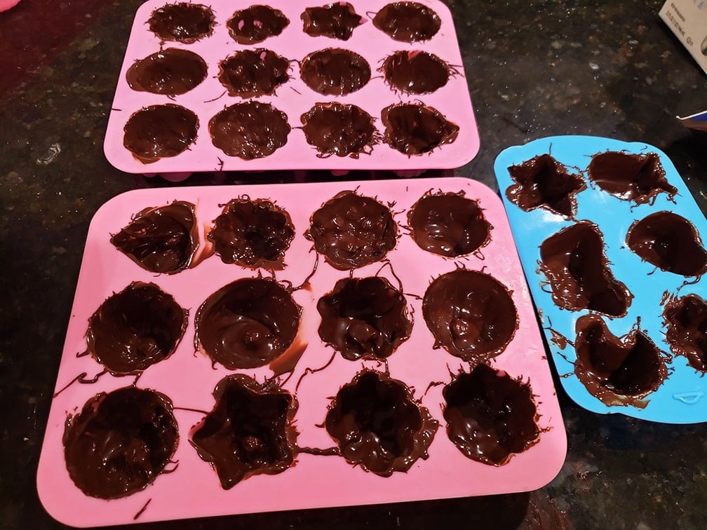homemade chocolate