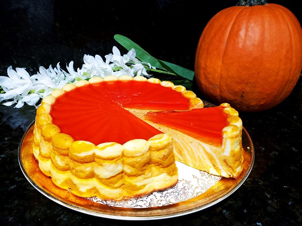 pumpkin swirl cheesecake recipe