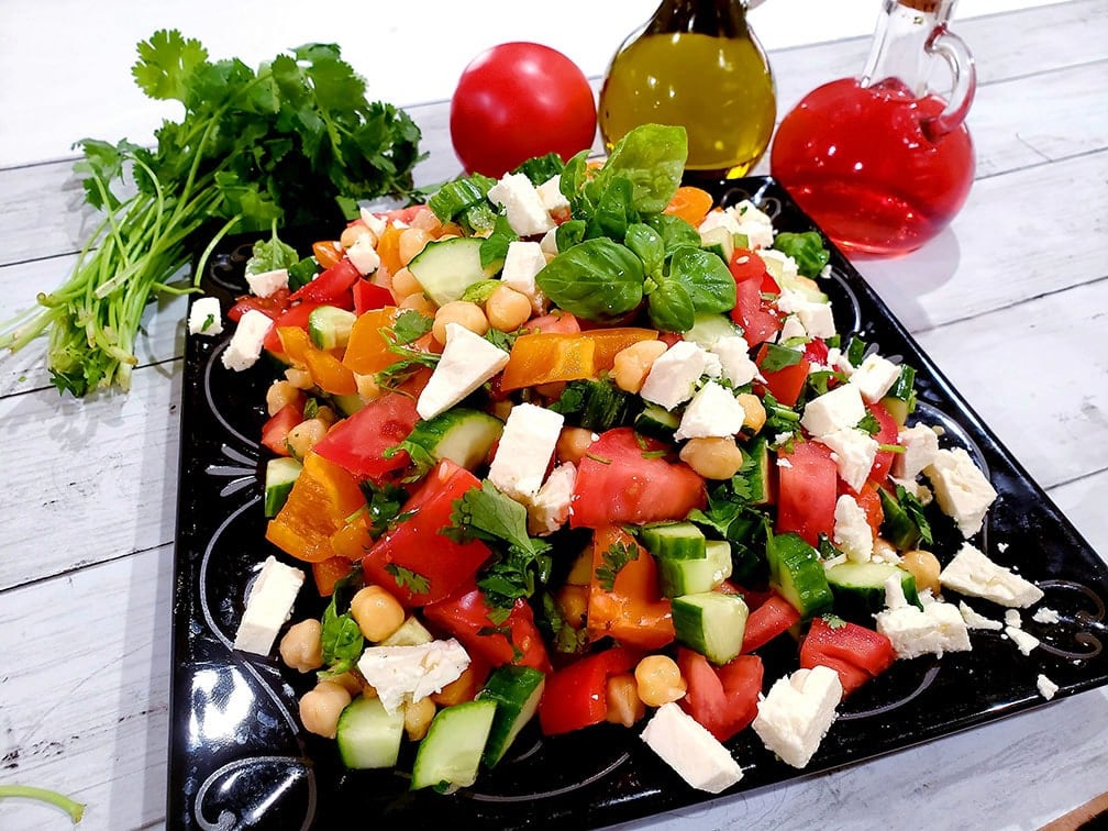 Mediterranean Chickpea Salad recipe