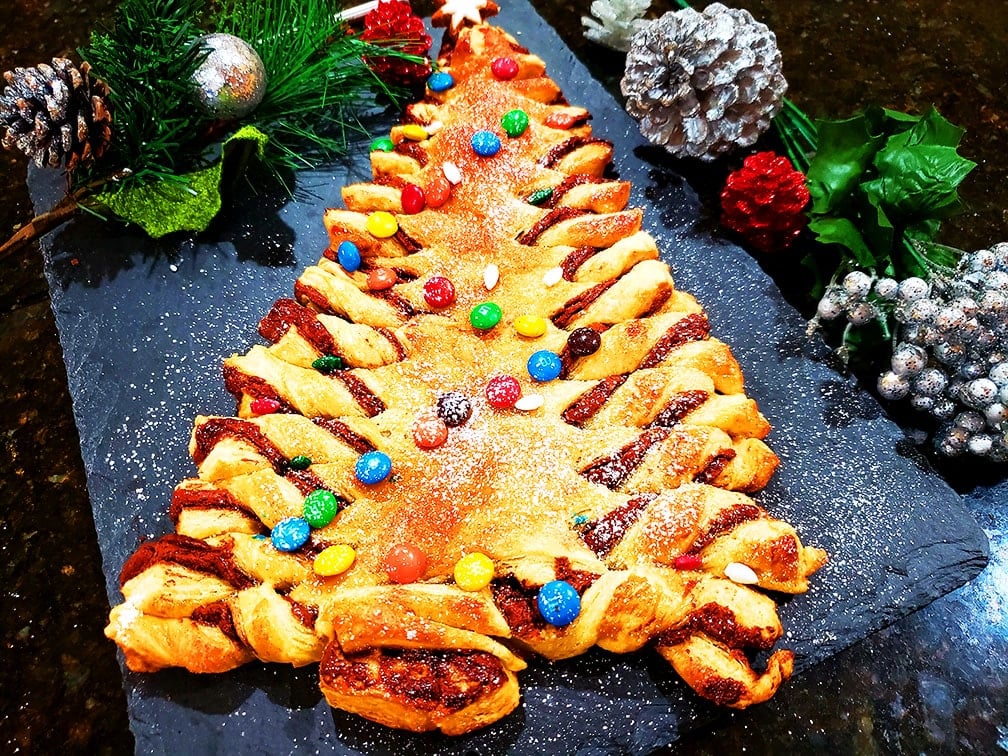 Christmas Tree Pastry Simple Tasty Eating