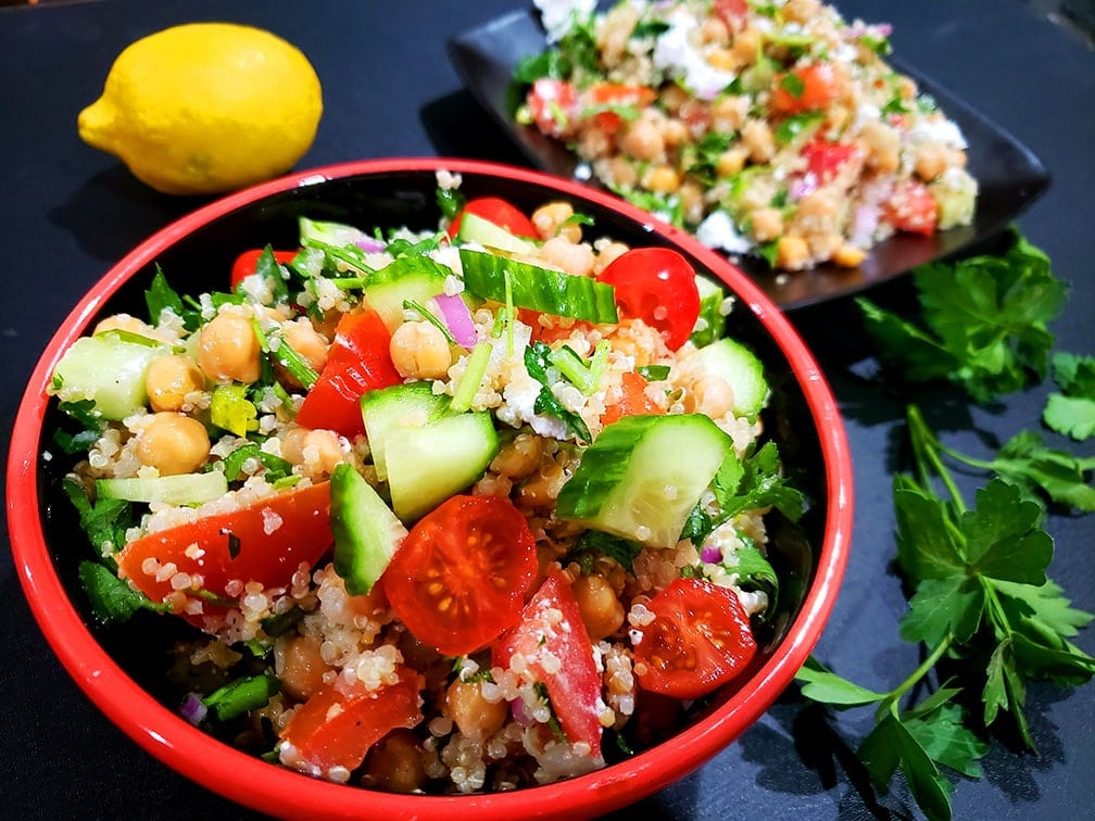Quinoa Mediterranean salad recipe