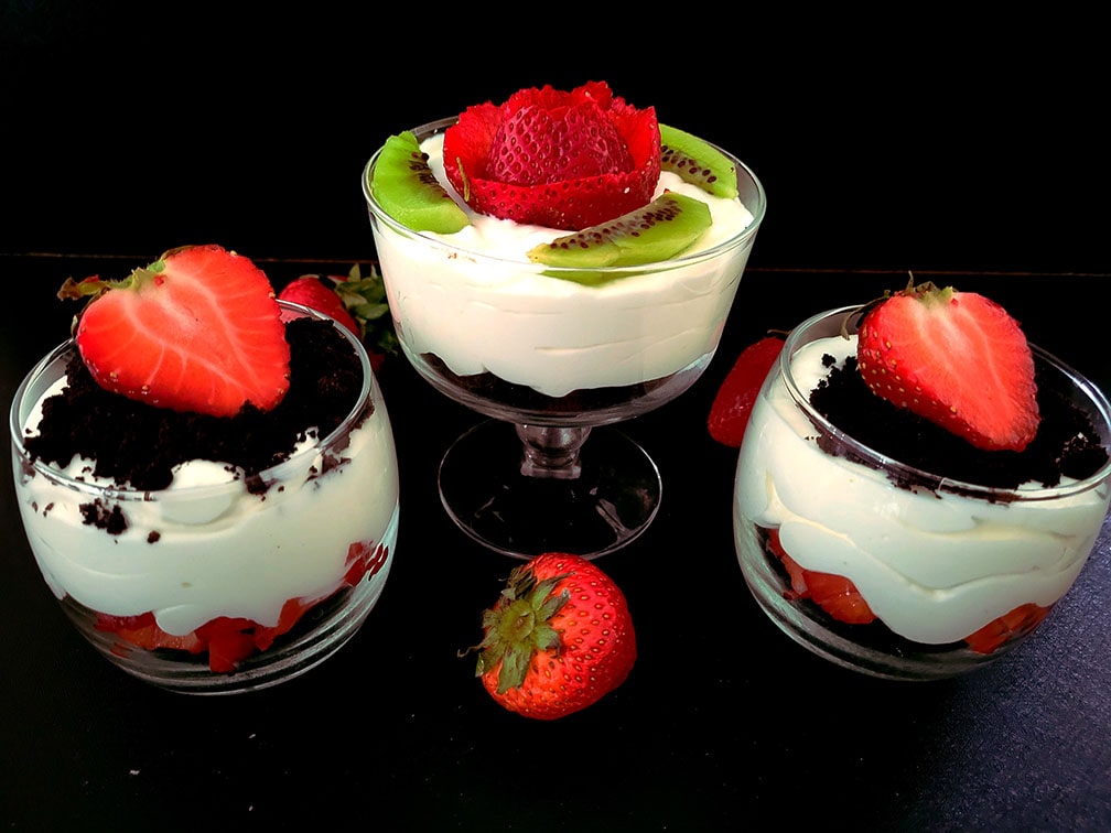 strawberry no bake cheese cake recipe