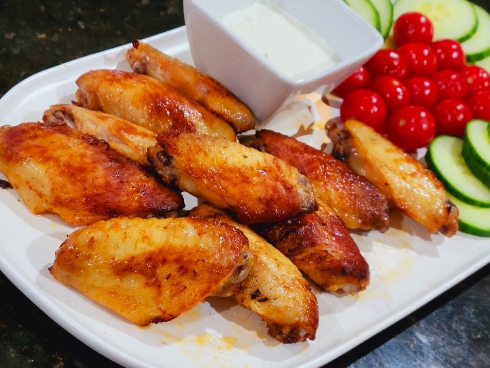 Air fryer Chicken wings Simple Tasty Eating